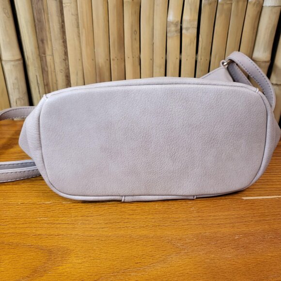 Unbranded Hobo Shoulder Bag with Tassels Blush Pink 9x8.5x5 - Picture 4 of 7